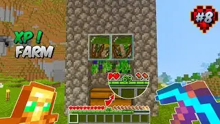 I Built An Ultimate Xp Farm In Minecraft PE Survival [ Episode - #8 ] (Hindi)