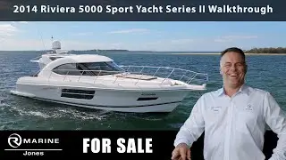 FOR SALE | 2014 Riviera 5000 Sport Yacht Series II Walkthrough
