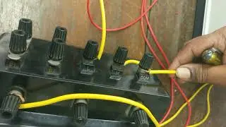 Power Measurement of Balanced Star Connected Load by Single Wattmeter method.