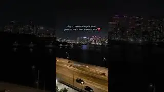 Korea Han River night view real time #shorts