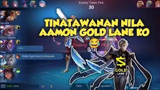 TINAWANAN AAMON GOLD LANE KO 😂 
