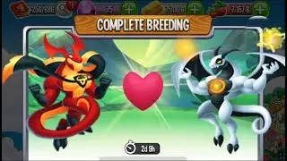 Atomic Dragon vs Mighty Dragon | Dragon City [EXCLUSIVE BREEDING DRAGON]