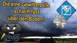 Gewitter mit viel Bewegung, Großraum München, 17. Juni | Wetteraction 2020