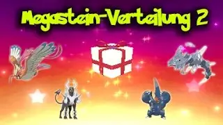 Pok&eacute;mon Sonne / Mond - Megastein-Verteilung: Taubossnit, Stahlosnit, Skarabornit, Hundemonit