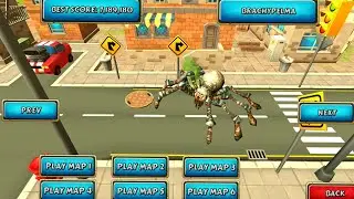 Best Animal Games - Spider Simulator: Amazing City Android Gameplay