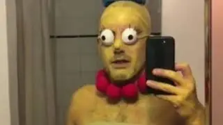 Marge simpson costume meme