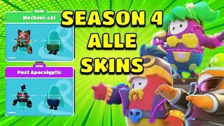 FALL GUYS SEASON 4 [ALLE SKIN LEAKS] im DETAIL deutsch HD