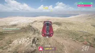 Forza Horizon 5 Event Horizon danger Sign