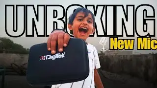 Content Creator Mate Perfect? 🎧 Digitack Mic Unboxing & Review || Gujrati || Bhuro Vloger