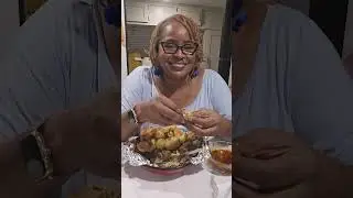 Tilapia highly Seasoned seafood boil 