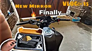 New Mirror Installation 🪞🏍️ | Hero 🔥Xtreme 125R |@mr.rohitstudio013  