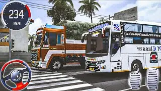 Realistic Bus Driving Game | Extreme Traffic & Real Physics | Bus Simulator - Android Gameplay