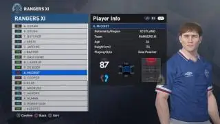 PES 17 Classic Rangers (Ps4)