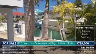 Video Tour: 857 Bay Drive, Summerland Key, Florida 33042