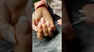 маникюр ДО\ПОСЛЕ  #beautifulnails #elizaveta_beautiful #видеопроманикюр #видеопроманикюр #дизайн