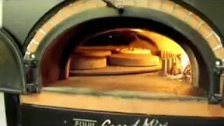 four a pizza rotatif