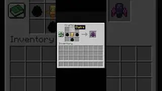 Crafting Ender totem moment #minecraft #shorts #youtube