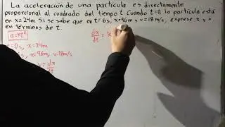 Mecánica - Problema 11.10 Cinemática de párticulas