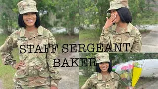 Military Monday : My Promotion To Staff Sergeant In US Army Vlog | ** Emotional