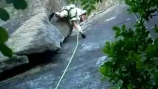 Escalada aula 6 - morro da babilônia - escalada em diedro