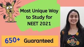 This will Make You Crack NEET 2021 | Unique Powerful Strategy