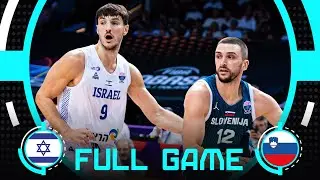 Group Phase | Israel v Slovenia | Full Basketball Game | FIBA EuroBasket 2025