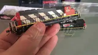N scale Atlas 8-40C CN 15th anniversary review.