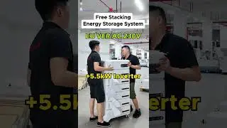 SUNC Energy Storage System:All-in-one ESS 230VAC#factory #solarbattery #energystorage #shorts #solar