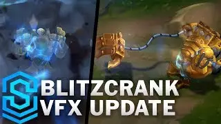 Blitzcrank Visual Effect Update Comparison -  All Affected Skins | League Of Legends