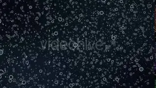 Swirling Bubbles Background Motion Graphics Template