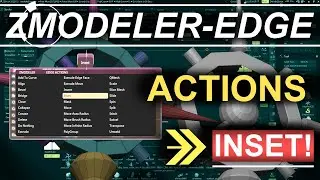 ZBrush - ZModeler Edge(Actions) - 
