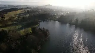 Castlewellan 4K Drone Bird's eye view footage Northern Ireland