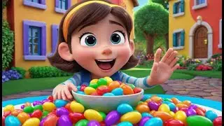 Where Did the Jelly Beans Go | Candy Counting Song for Kids | Nursery Rhymes & Learning Songs