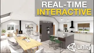 Real Time Interactive 3D Model of The House /  From Sketchup to Unity