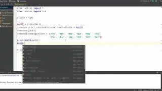 Python GUI : From A-to-Z With 2 Final Projects : Spinbox and Combox