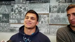 Michigan RB Tru Wilson on Michigan State, 'Contact Courage,' and Pet Snake