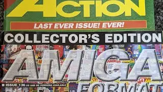 A look at the final issues of Amiga Format & Action.