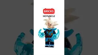 Dragon Ball Son Goku Angel Form Minifigure Immersive Speed Build #toys #bricks #gragonball