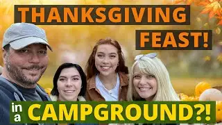 Full Time RV Thanksgiving in Savannah! | Red Gate Campground Feast! (2019)