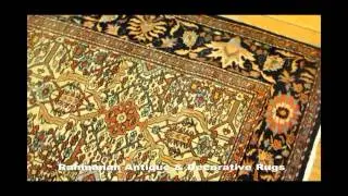 Antique Sarouk Farahan Persian Rug #18240 by Rahmanan -*