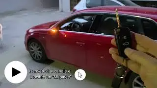Audi A3 8V Restyling Intera Video Codifica Obd:Suono Acustico Apertura e Chiusura con Ding o Clacson