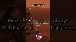 Earth vs Mars #funny #comedy #youtube #shorts #space #galacticgiggles #trending #viral
