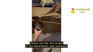 Review Luxchoice Portable Inflatable Couch for Camping with Built-in Pump Durable Inflatable Furnitu