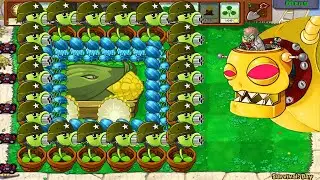 Plants Vs Zombies Hack || Cob Cannon Winter Melon Gatling Pea vs Dr Zomboss Battlez