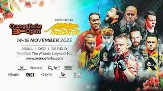 The Final - NIELS FEIJEN v OLIVER SZOLNOKI - 2025 OrangeForks Open presented by Predator Cues