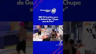 Fred tira sarro de Gabriel Fop &ldquo; chupa saco do Prior &ldquo; #BBB23