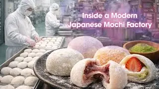 (FULL VIDEO) Inside a Modern Japanese Mochi Factory | From Rice Grains to Perfectly Soft Mochi
