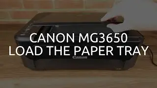 Canon MG3650 Load The Paper Tray