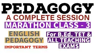 PEDAGOGY | ENGLISH PEDAGOGY | COMPLETE SESSION | Chinmay Sir @ExploringGoals