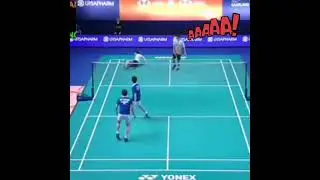 Flick Serve Kevin Sanjaya || Badminton Moment #shorts #badminton #kevinsanjaya